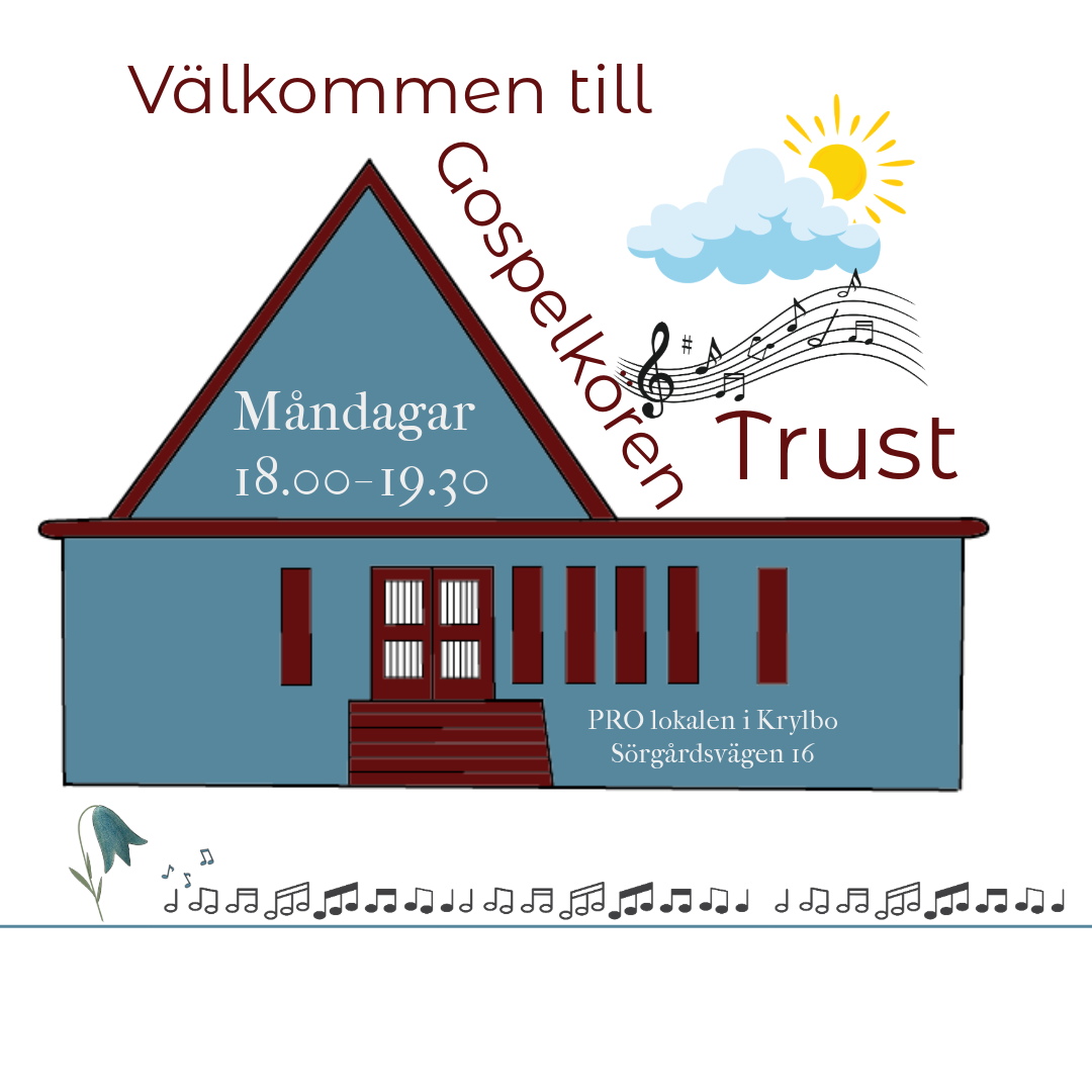 Tecknad bild av PRO-lokalen i Krylbo